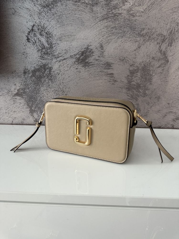 Geanta Marc Jacobs | negru-auriu-crem Calitate PREMIUM