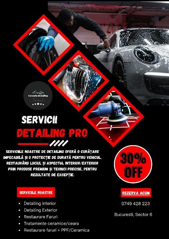 Restaurare Faruri / Polish / Detailing Interior / Exterior / Chrome