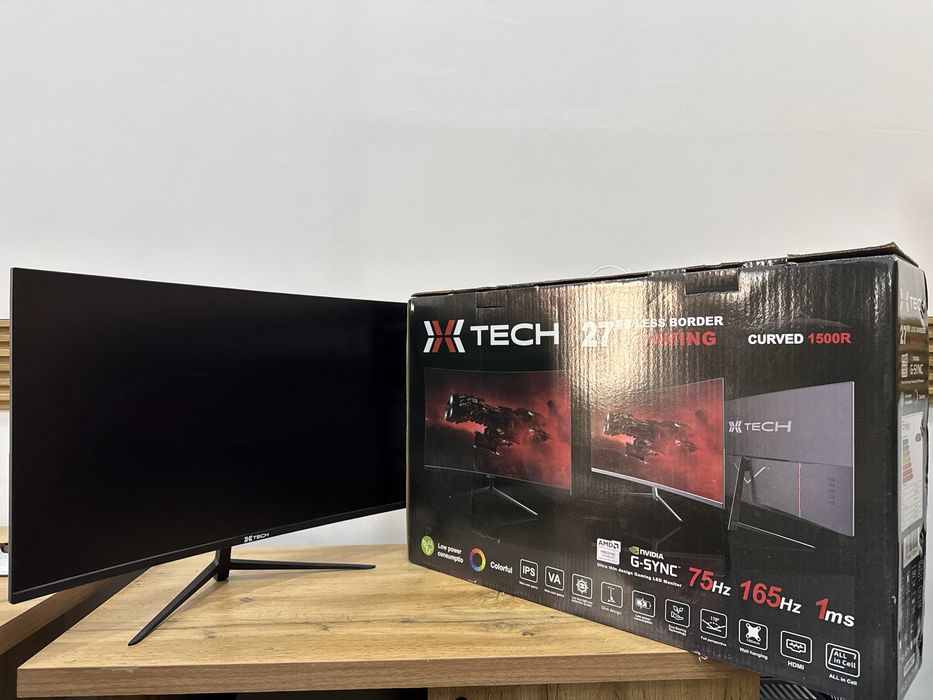 Продам монитор 27 дюймов X TECH Curved почти новый - не использовали