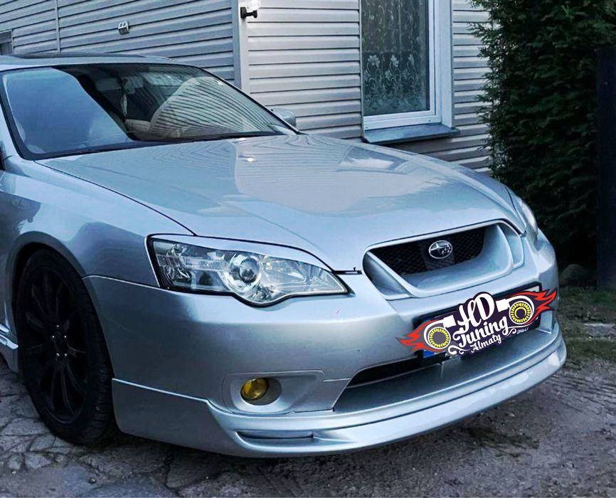 Губа на передний бампер V1 Subaru Legacy BL Дорестайлинг
