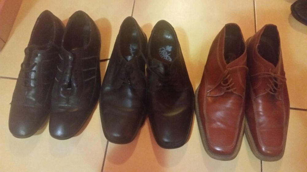 Pantofi din piele