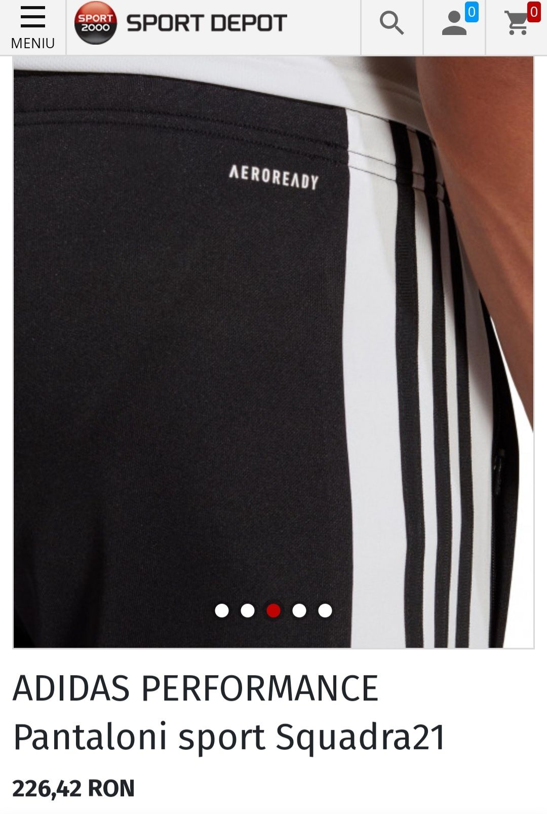 Pantaloni de trening ADIDAS, de bărbați, marimea M