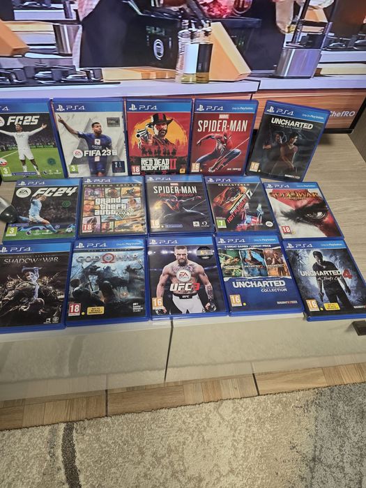 Consolă Sony PlayStation 4 PRO 1 TB PS4 PRO+ Controllere+Jocuri