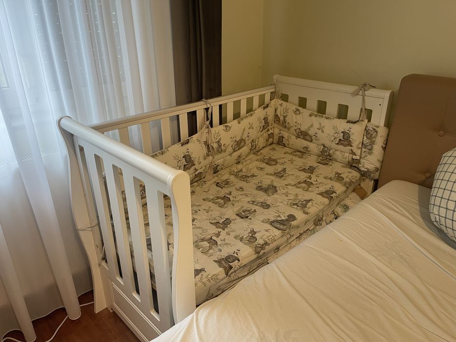 Patut copii alb fara saltea.