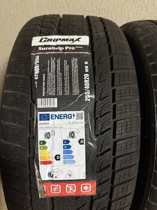 Чисто нови Зимни гуми GRIPMAX 285/35/20 255/40/20