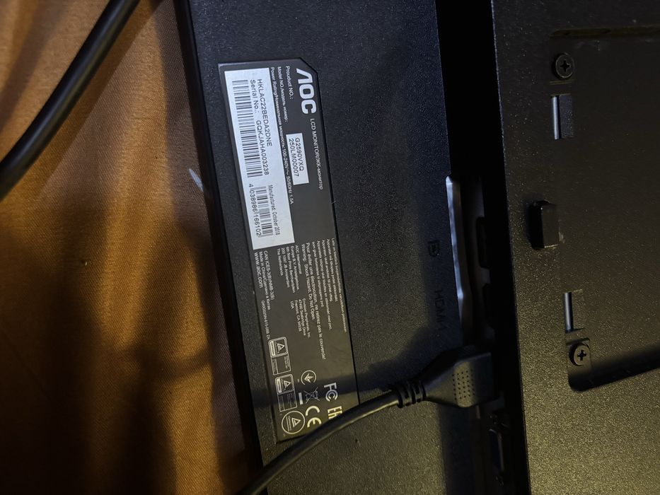 Monitor AOC 24.5” 75hz