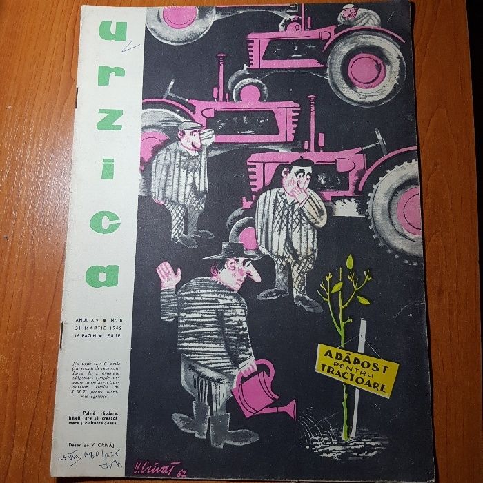 lot 50 revista urzica anii '60-'80