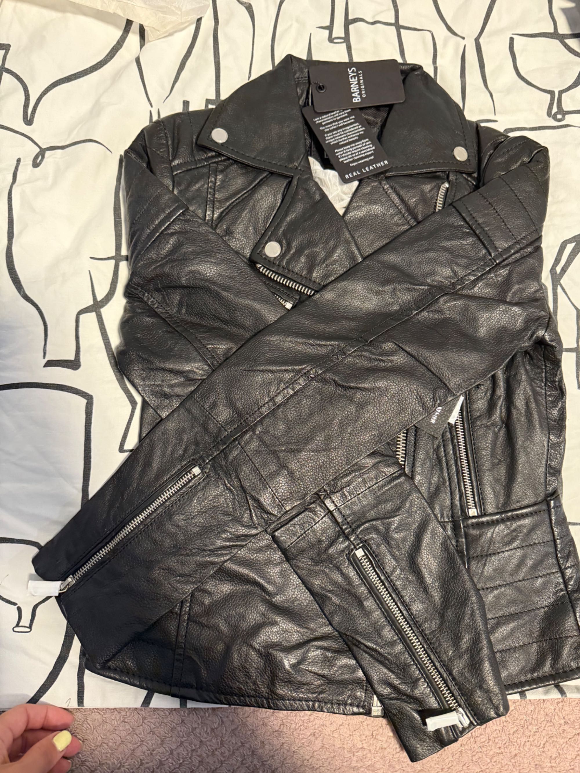 Дамско яке естествена кожа Barneys Original