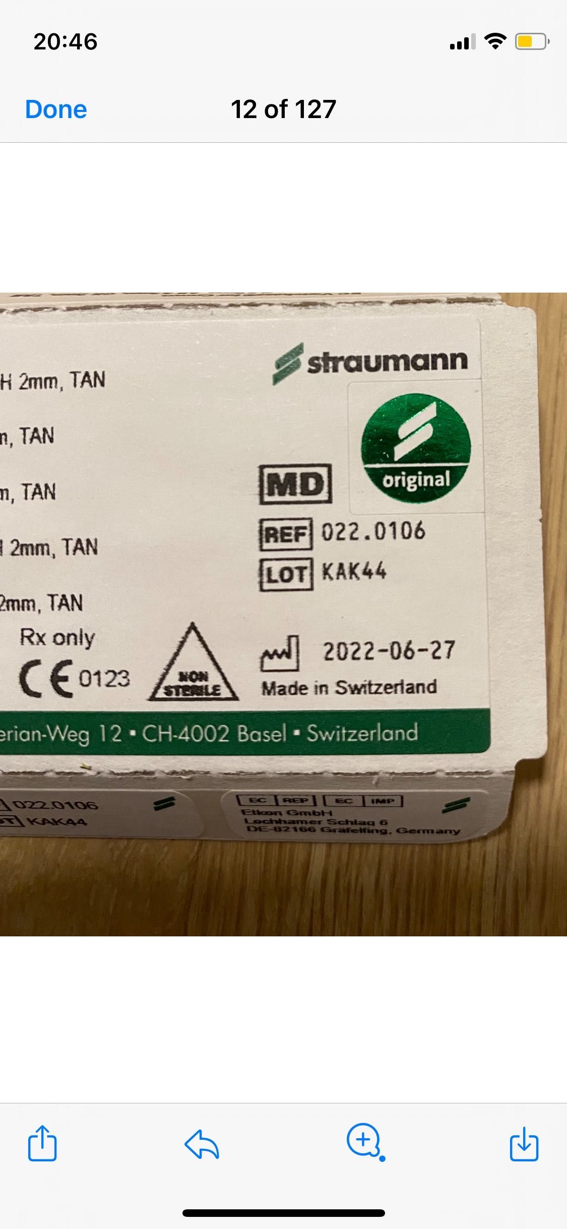 Продавам швейцарски импланти straumann