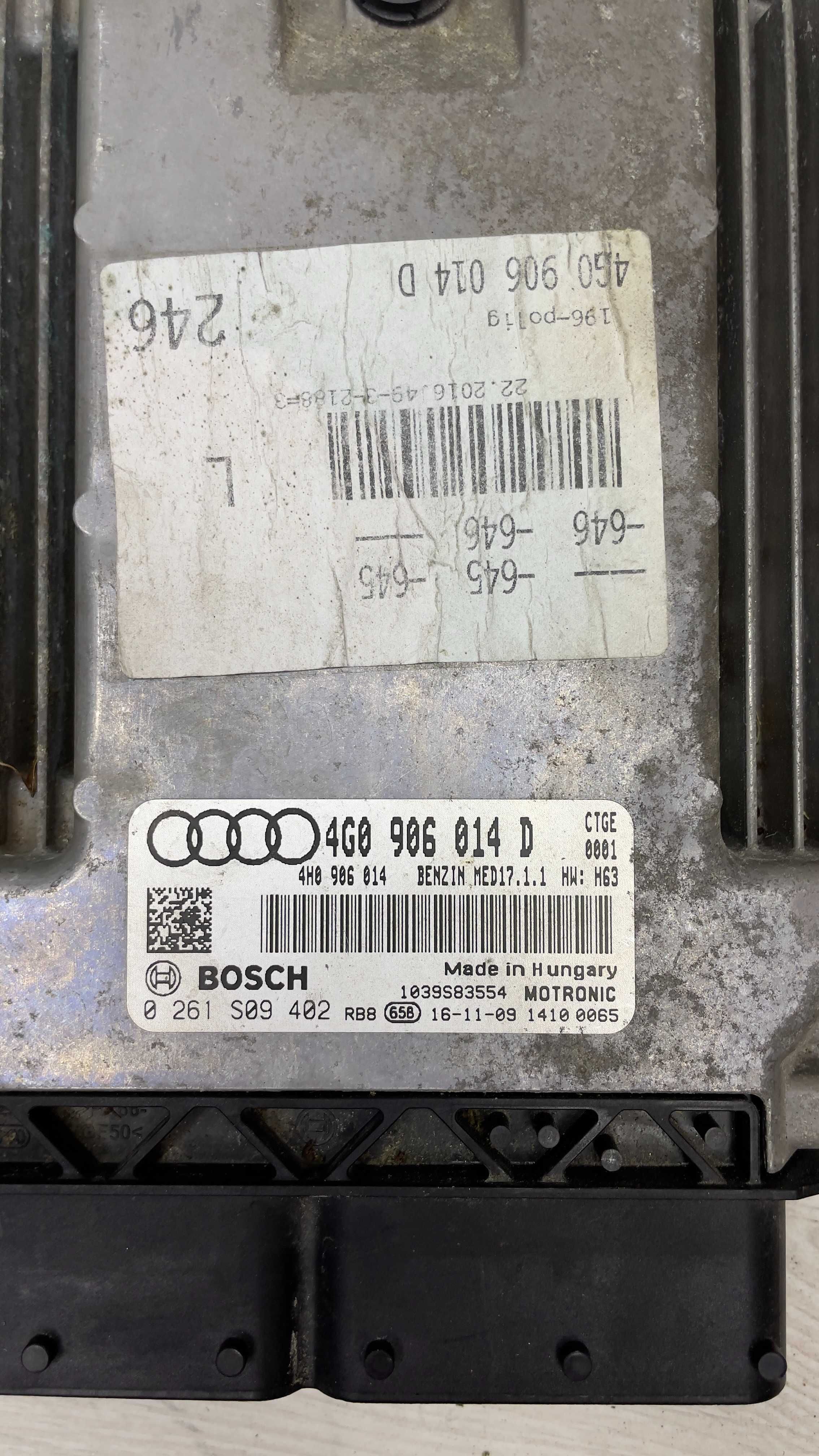 Компютър двигател AUDI S6 S7 4G0906014D