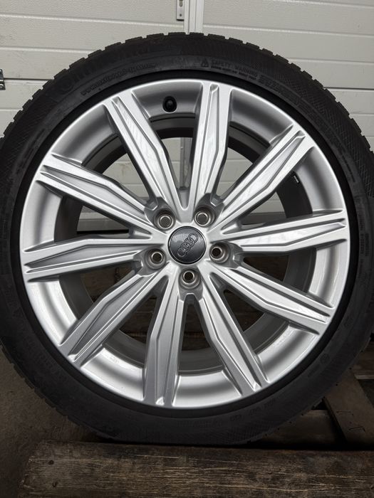 Jante originale Audi A6 cu anvelope iarna Continental 245/45 R19