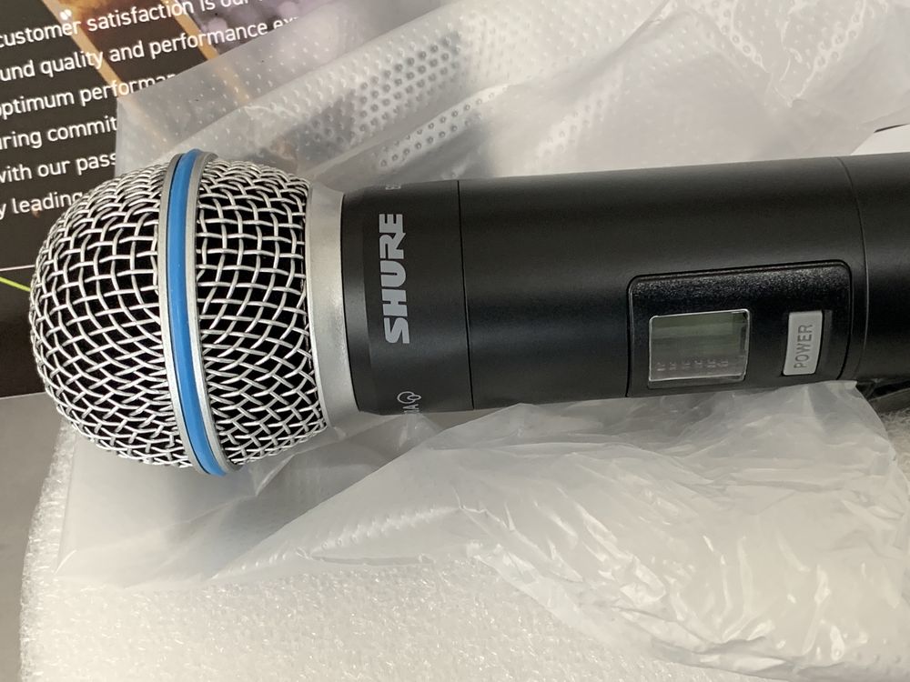 Set 2 Microfoane Shure GLXD4 Mexic Noi Sigilate