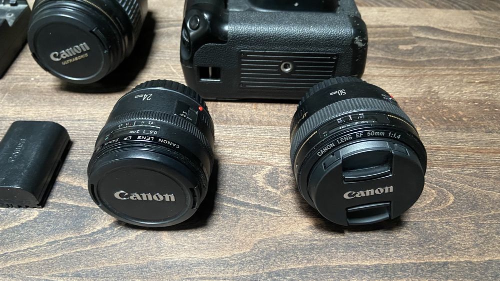 Продавам Canon 5D mkII и обективи