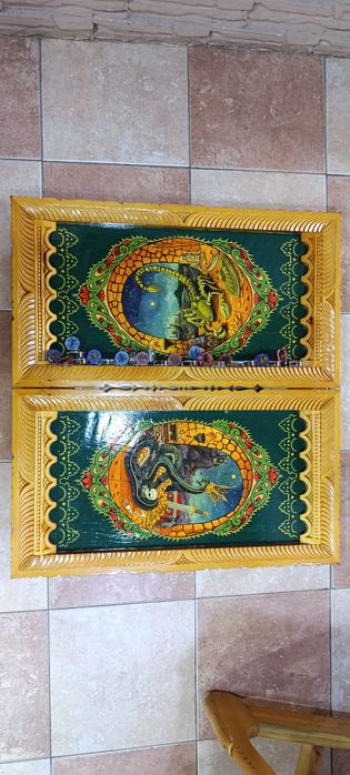 Нарды ручной работы