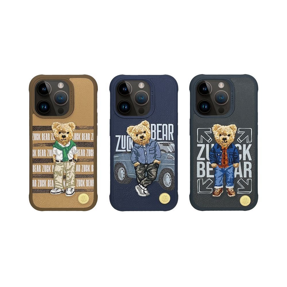 Стилен калъф Zuck Bear San Francisco Bear Street Style iPhone 15 Pro