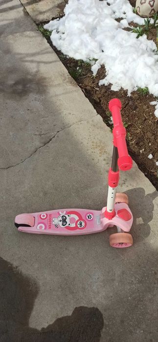 Детский складной самокат