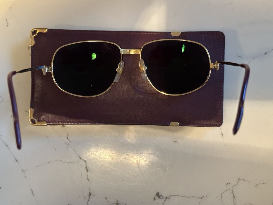 Слънчеви очила Cartier Vintage
