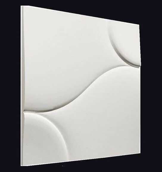Декоративни 3D панели - 3д гипсови панели, облицовки за стени 0145
