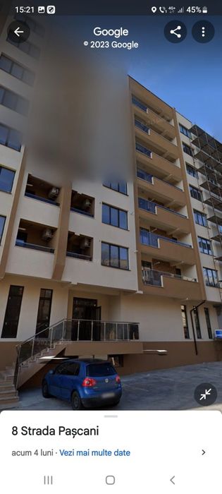 Garsoniera 45mp în George Enescu  bloc nou, centrală et 5/7