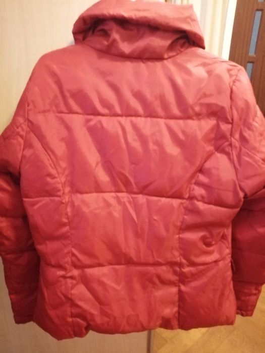 Geaca dama de fâș cu umplutura de puf moderna și călduroasă