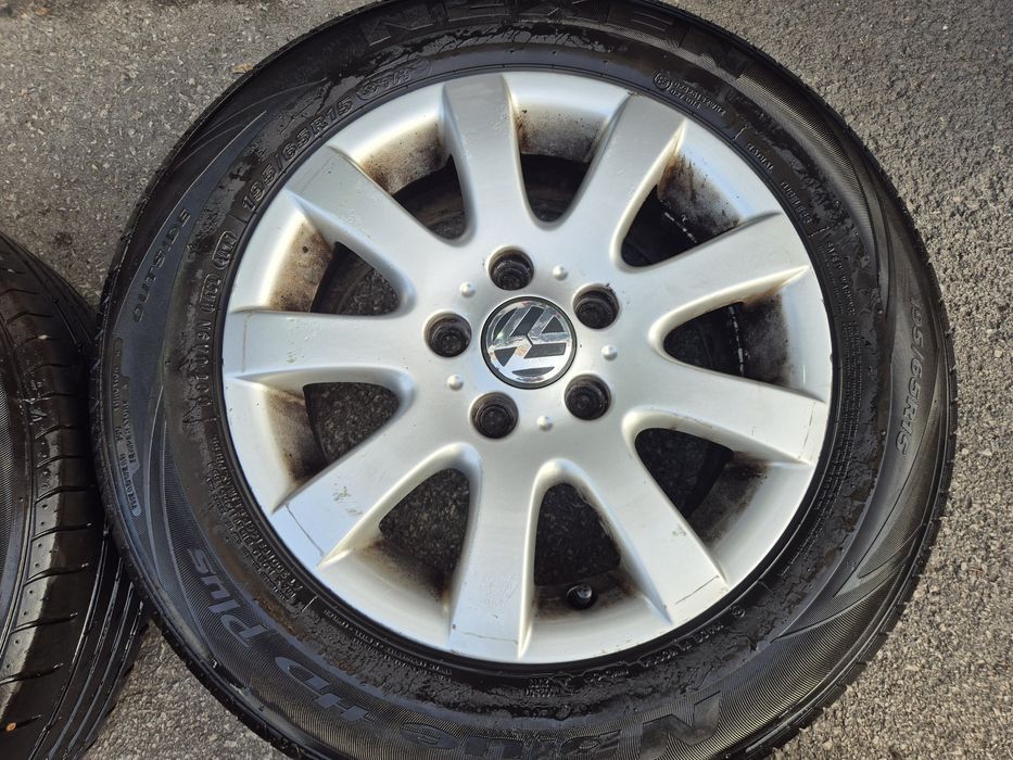 5х112/15 с гуми Фолксваген Ауди Шкода Сеат 5x112/15 VW Skoda Audi Seat