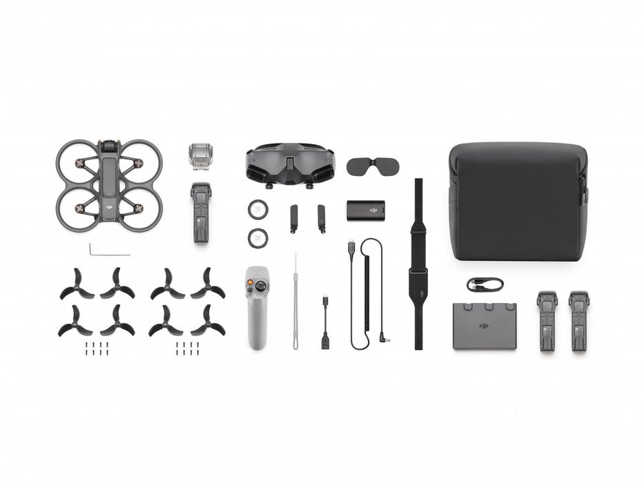 Drona DJI Avata 2 Fly More Combo 3 bat + DJI Care + Garantie emag