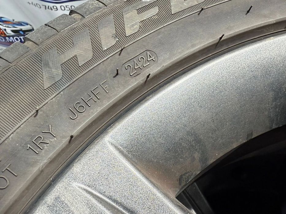 JANTE SUBARU R18 / 5x100 / LEGACY SE / 245/45 R18 100W XL / 18X7JJ / OFFSET 55 / J6HFF 2424 + CAUCIUCURI (X4)