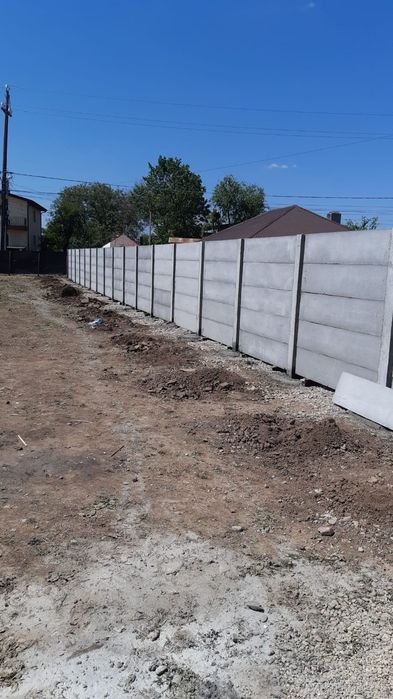 Gard Beton 200 lei metrul liniar Montaj