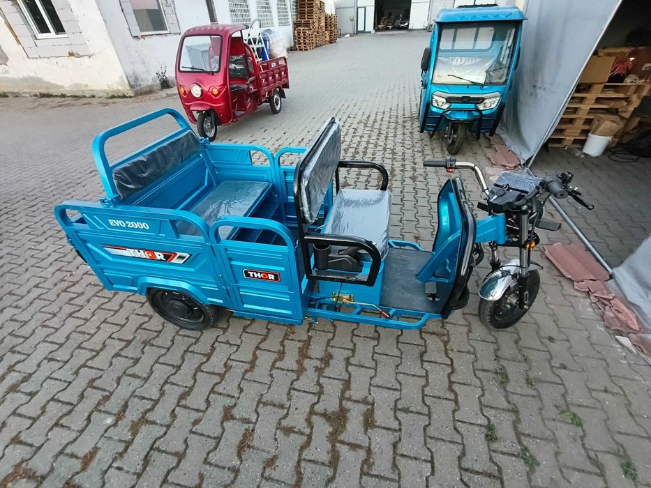 Triciclu electric Thor FARA PERMIS+CIV PUTERNIC 2000 W