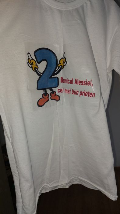 Vând tricouri personalizate pentru întreaga familie-2 ani Alessia