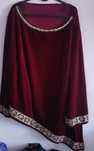 bluza catifea xL cu motive populare