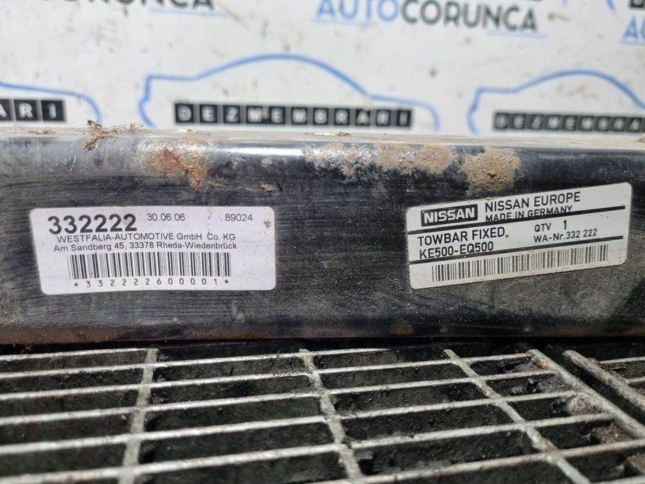 Carlig remorcare Nissan X - Trail T30 2001 - 2008 SUV 4 Usi (1325)