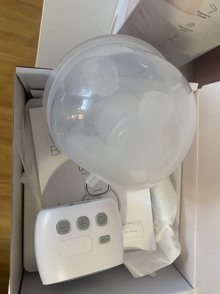 Единична  ел. помпа за кърма Momcozy s9 pro HANDS FREE GRAY
