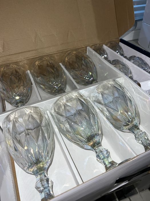 Подарочный набор бокалов и рюмок 12 предметов