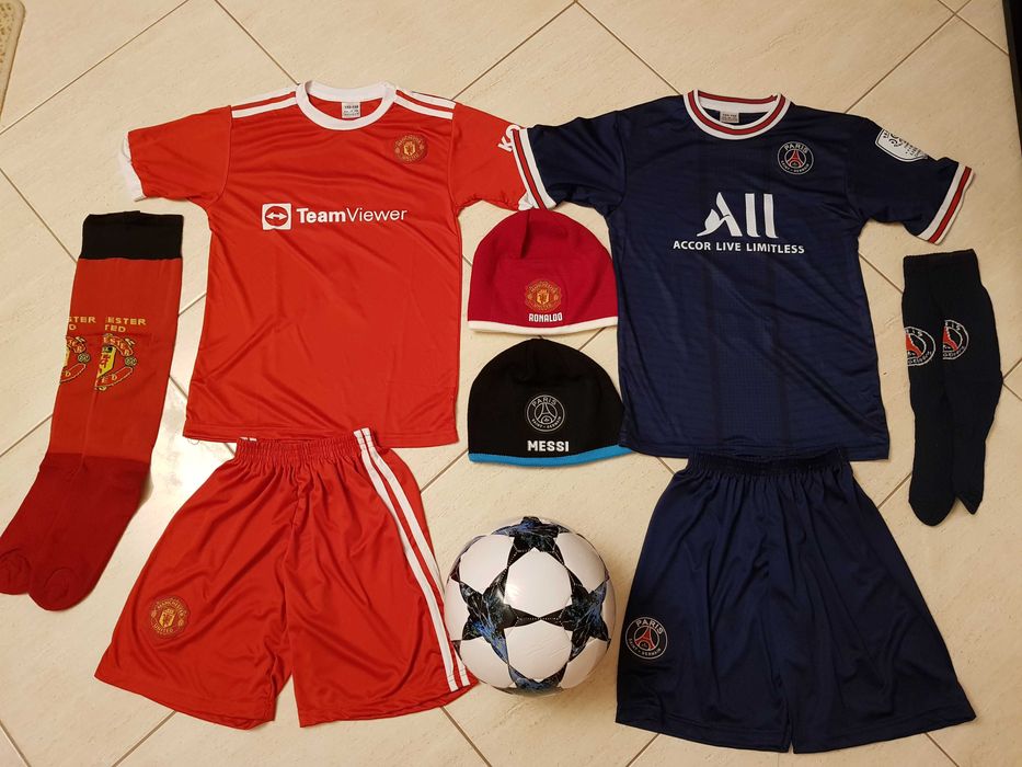 Роналдо Екип + Калци + Шапка + Топка ПРОФЕСИОНАЛ 115лв !!! НОВО!