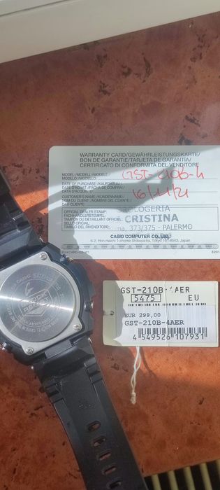 Ceas  casio  GST-210B-4AER