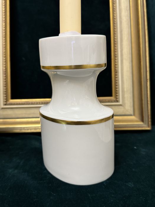 Suport lumanare, portelan Rosenthal. Sfesnic.