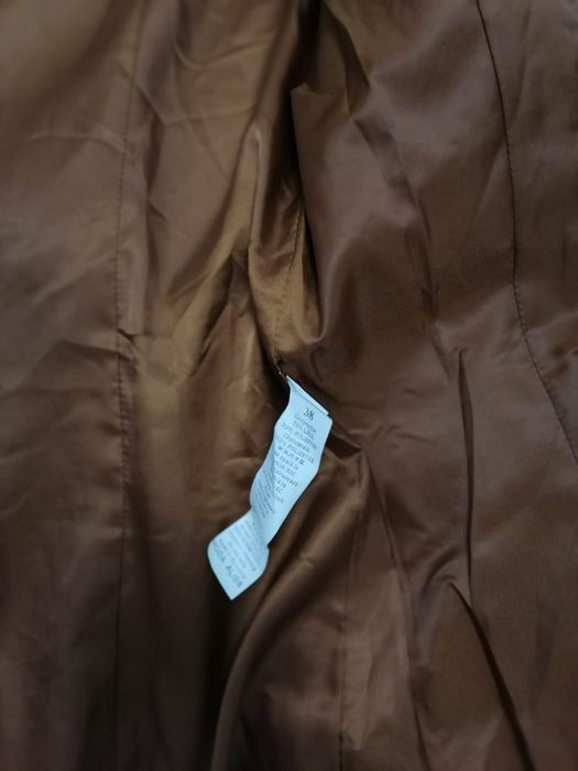 Palton dama Moda Aliss, mărimea 38, culoare Maro