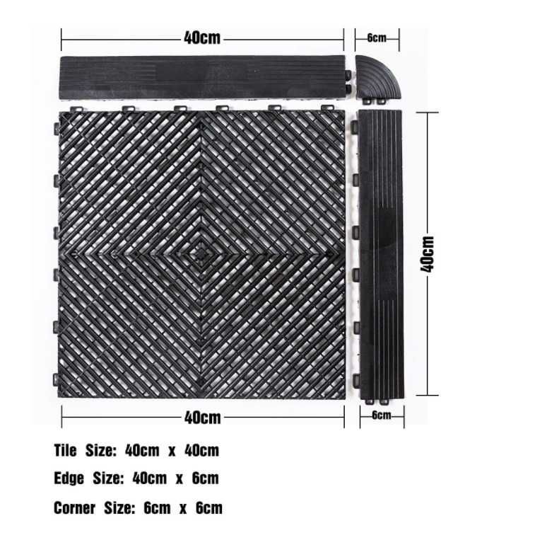 Pardoseala Modulara Plastic Service Detailing Showroom Garaj Hala