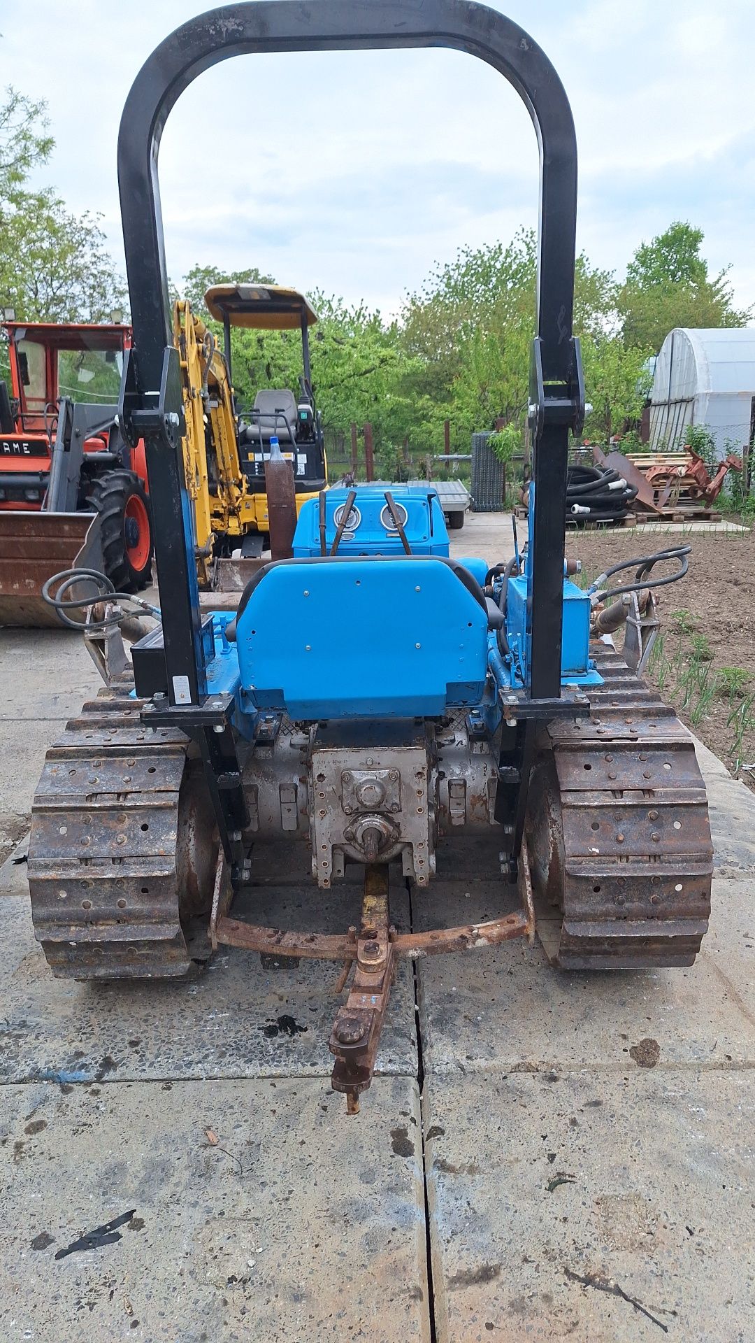 tractor landini senile cl 5500 cu lama