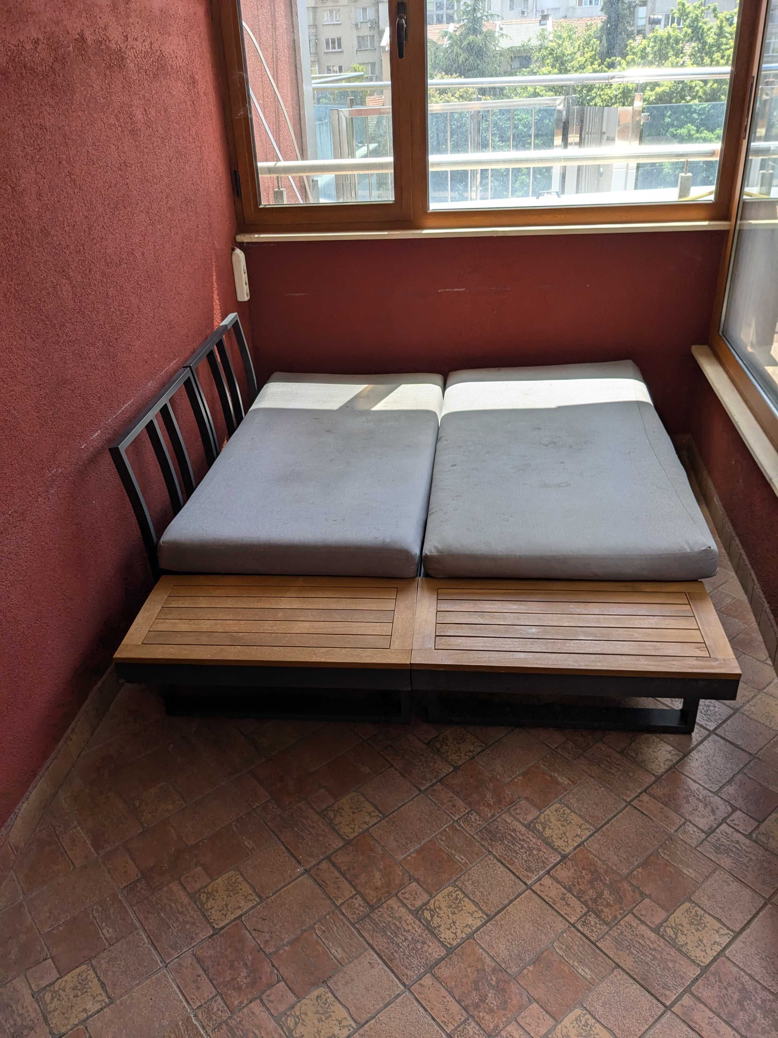 Многофункционален градински ъглов диван от 3 части - Ambia Garden