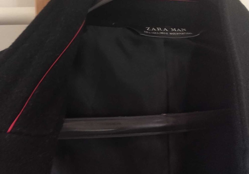 Кашмирено палто ZARA MAN