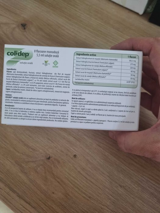 Colidep - 1 cutie cu 8 monodoze