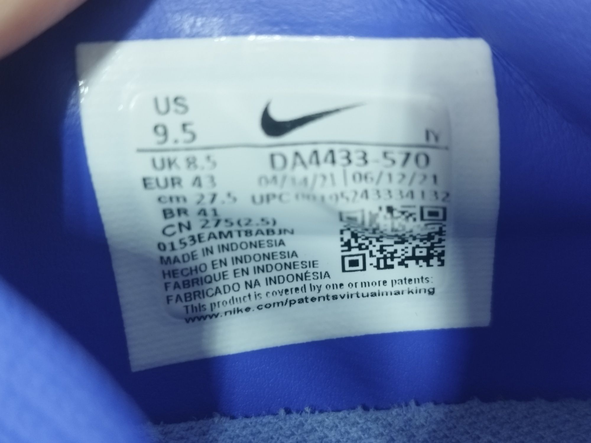Ghete fotbal cu crampoane turnate Nike phantom GT masura 43