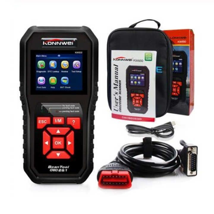 устройство под названием OBD2 сканер (в частности, модель KONNWEI KW85