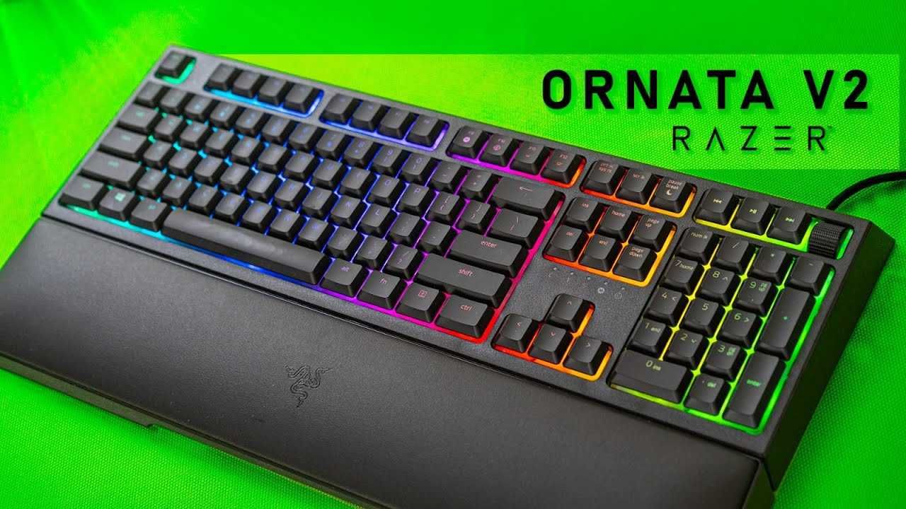 Tastatura Gaming semi-mecanica RAZER Ornata V2 noua sigilata