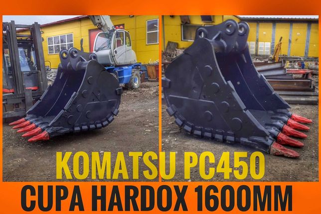 Cupa Hardox 1600MM excavator KOMATSU PC450LC-6K