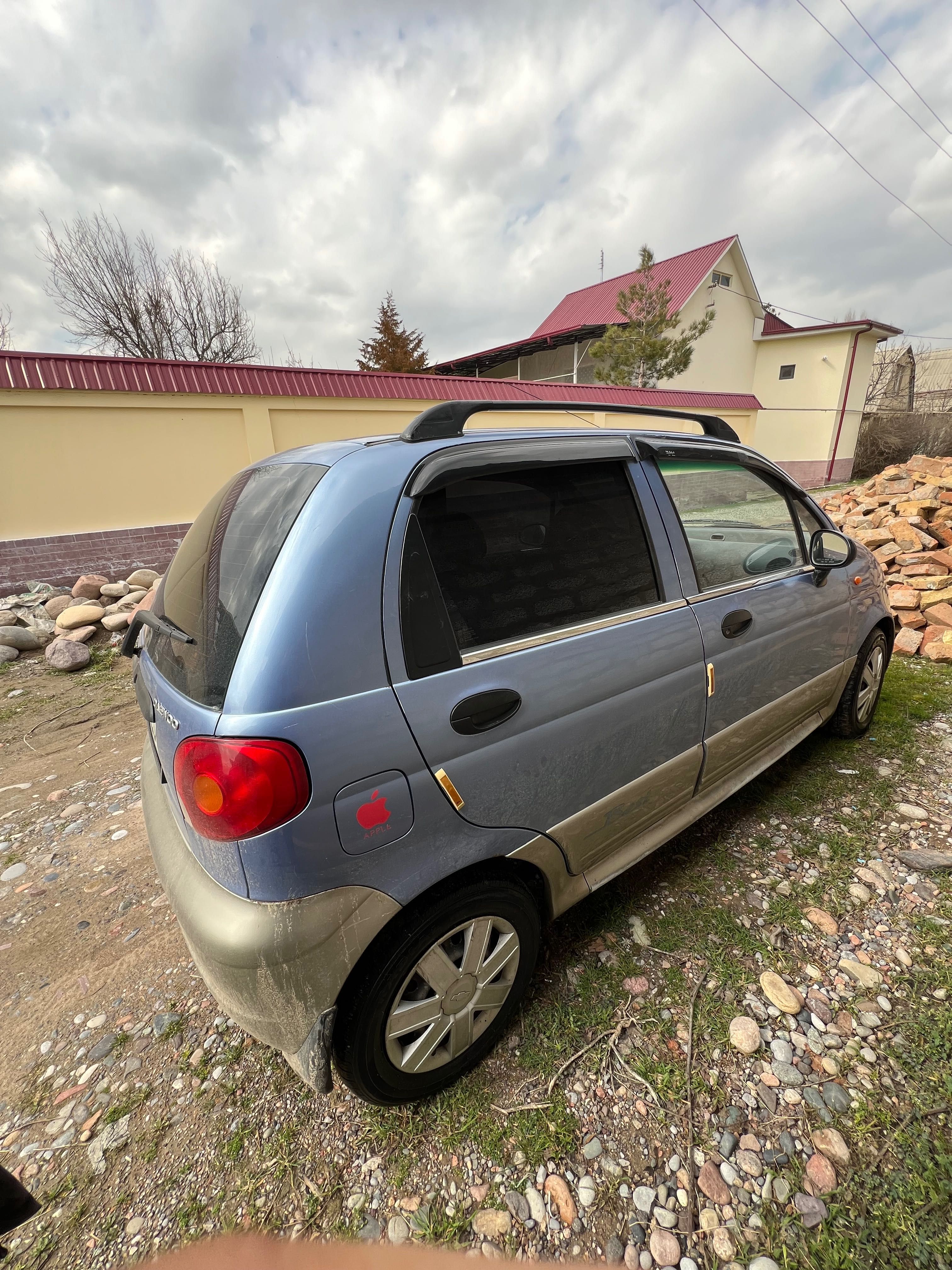 Matiz best 2007- yil 124.000 probeg, gazi bor kraskasi kapotda bor