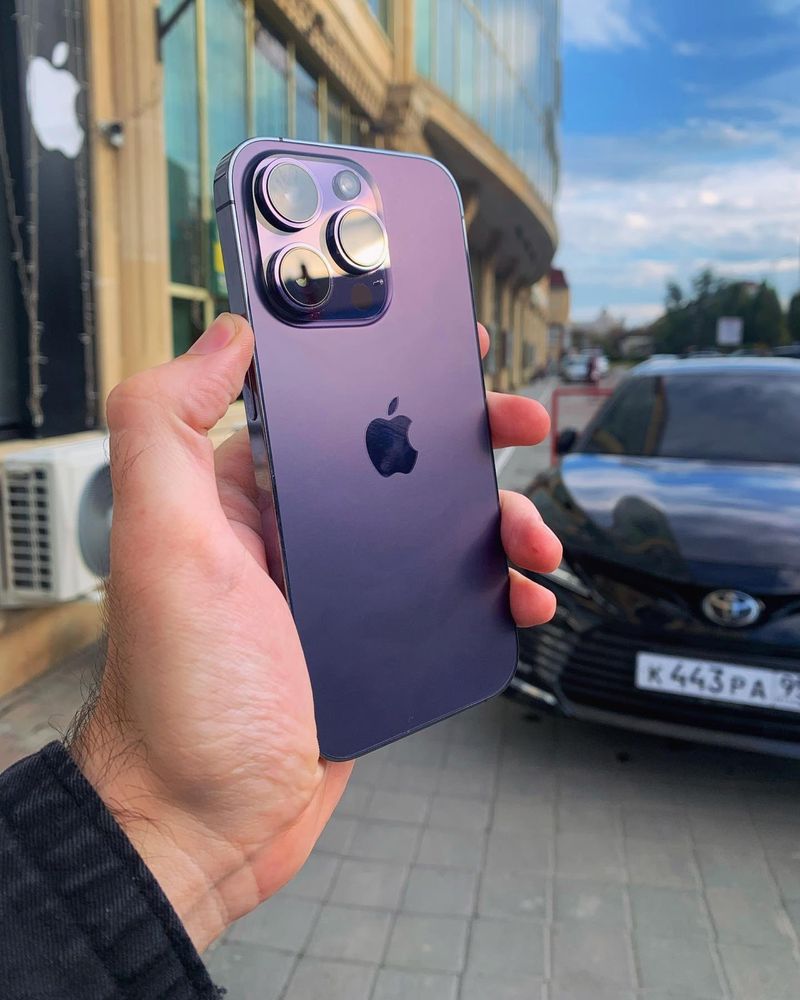 iPhone 14 Pro Max 128 GB talik LL/A 91% yomkost Deep purple