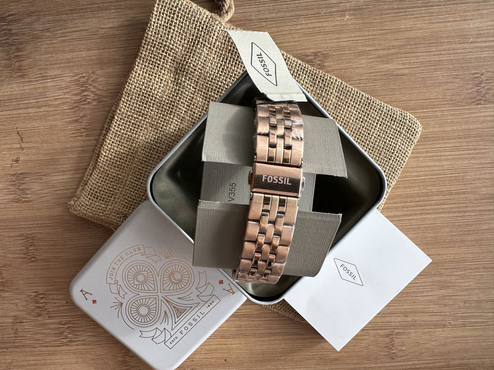 Fossil Boyfriend de dama rose es3493 nou